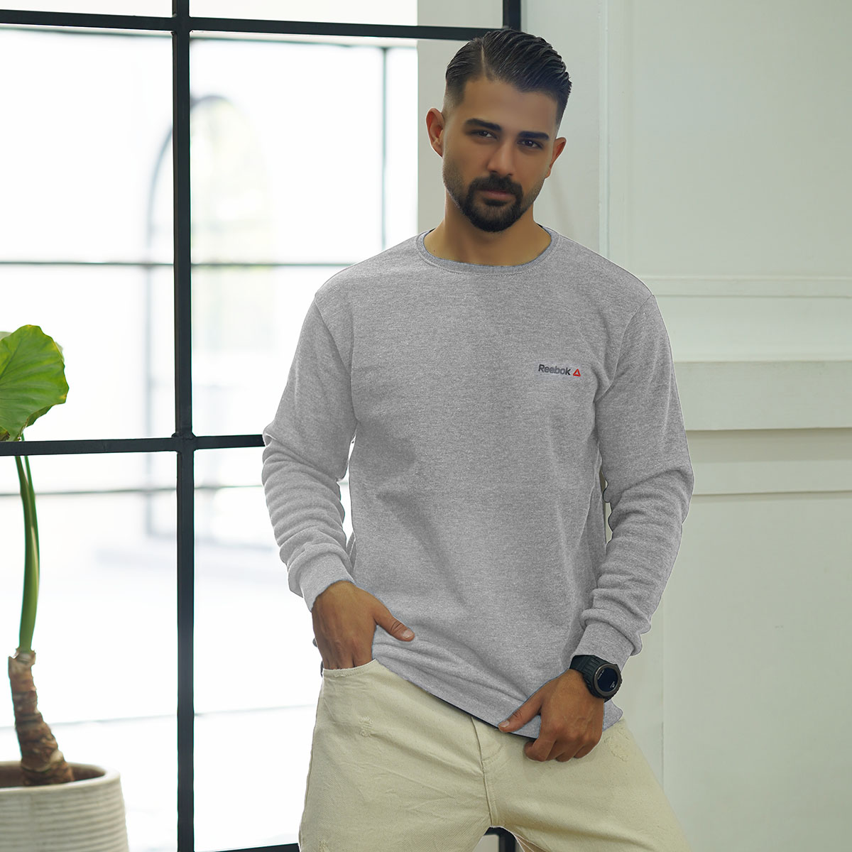 دورس مردانه ریبوک طوسی مدل Mata