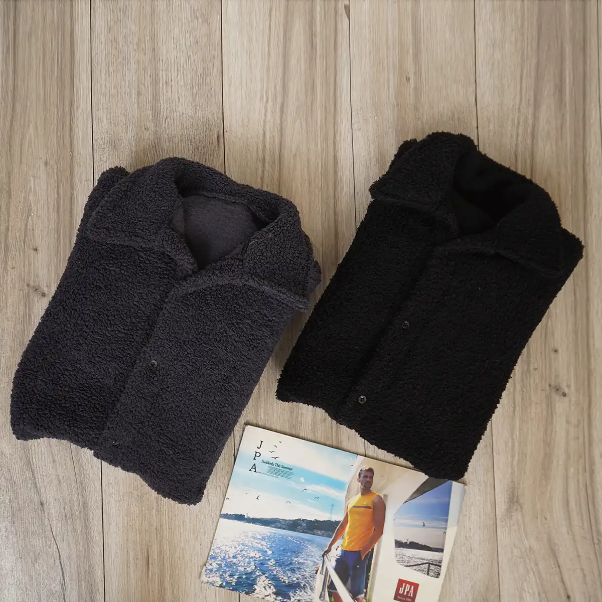 ژاکت مردانه طوسی مدل Tedi