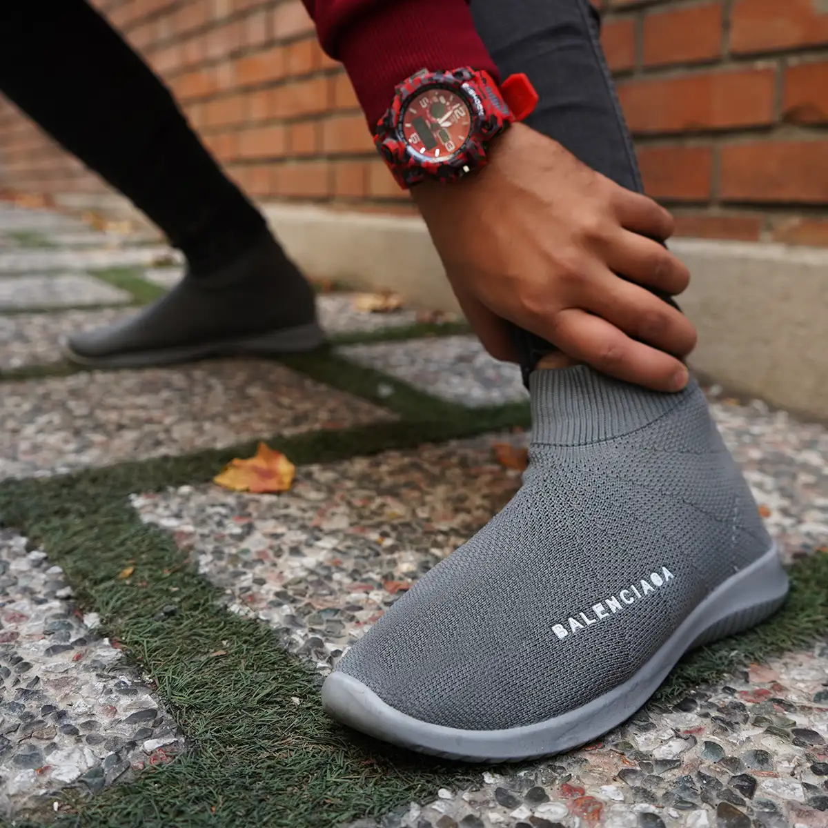 کفش Balenciaga مردانه طوسی مدل B66