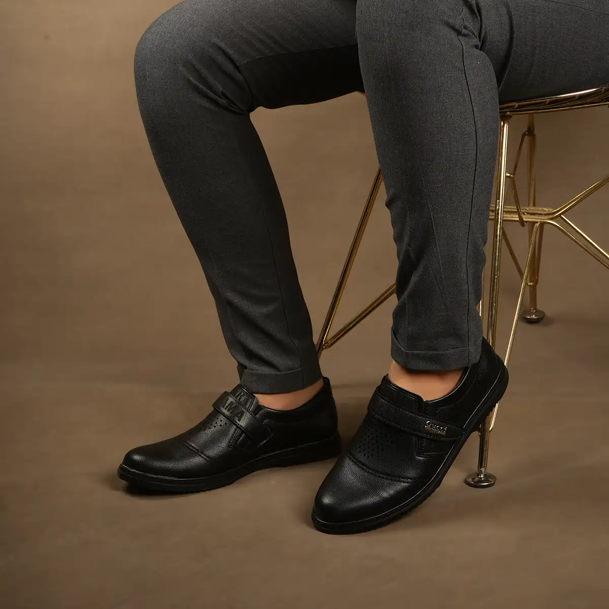 کفش رسمی مردانه مشکی مدل bahram