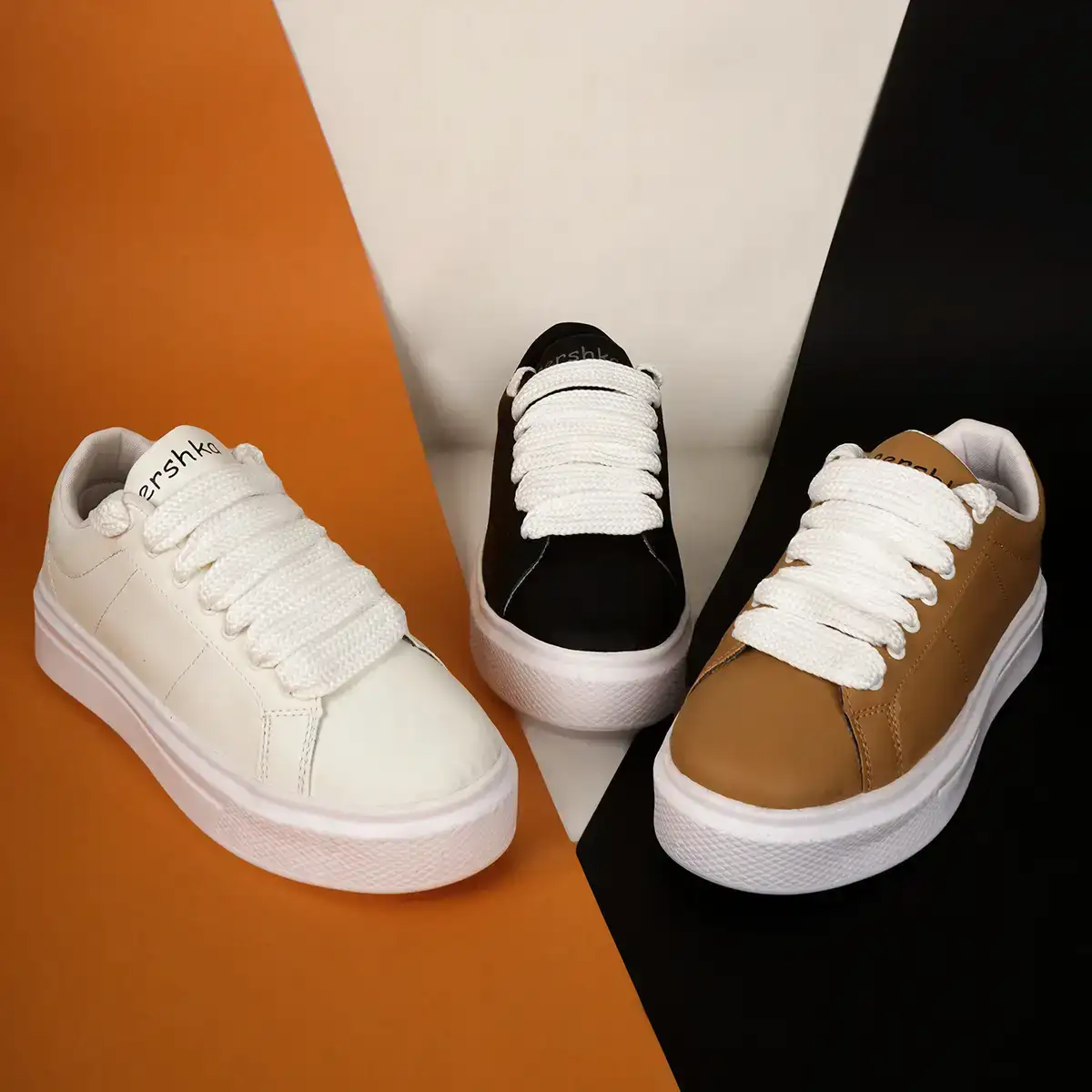 کفش تخت کرم مردانه مدل MANIN