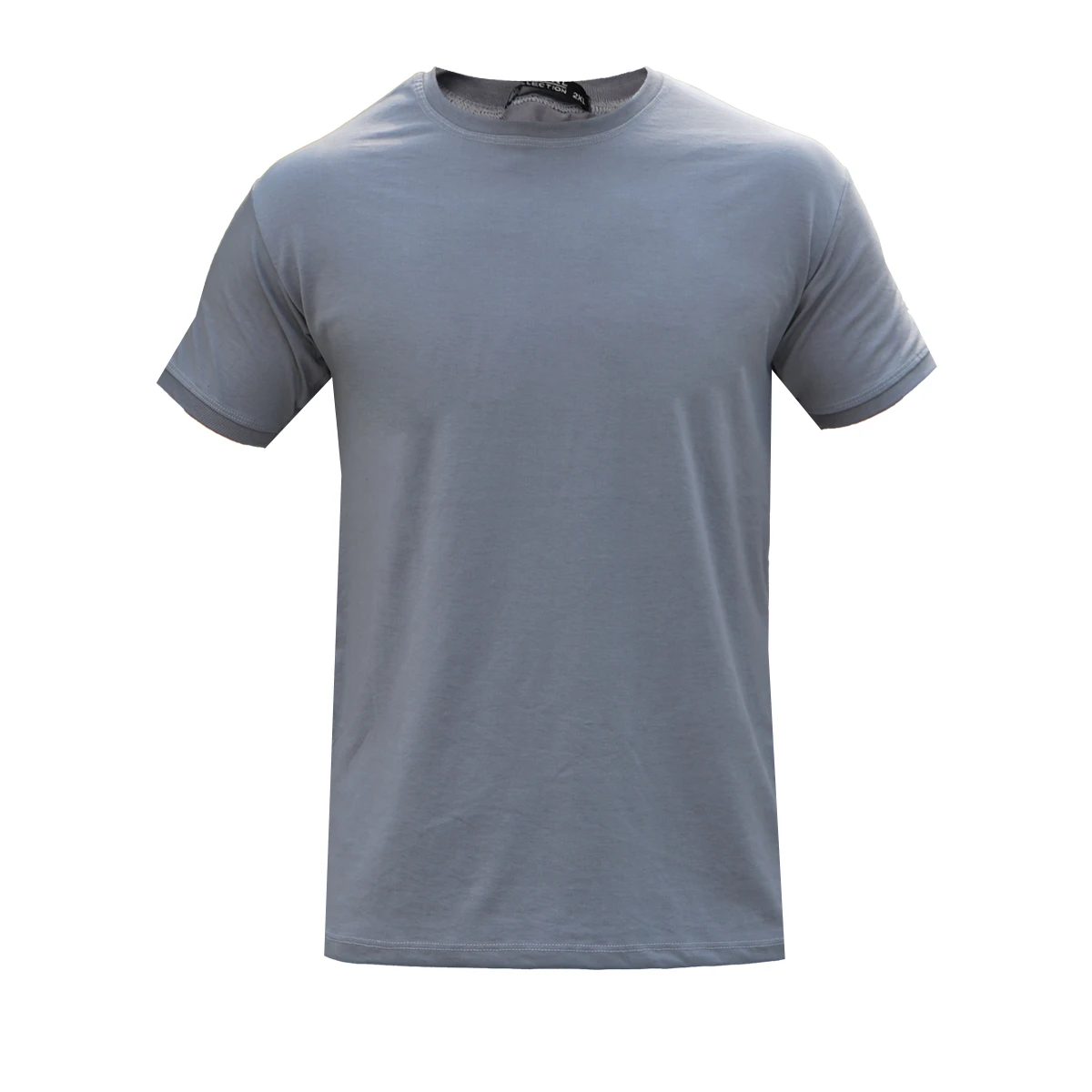 تیشرت ساده طوسی مردانه مدل Edvan