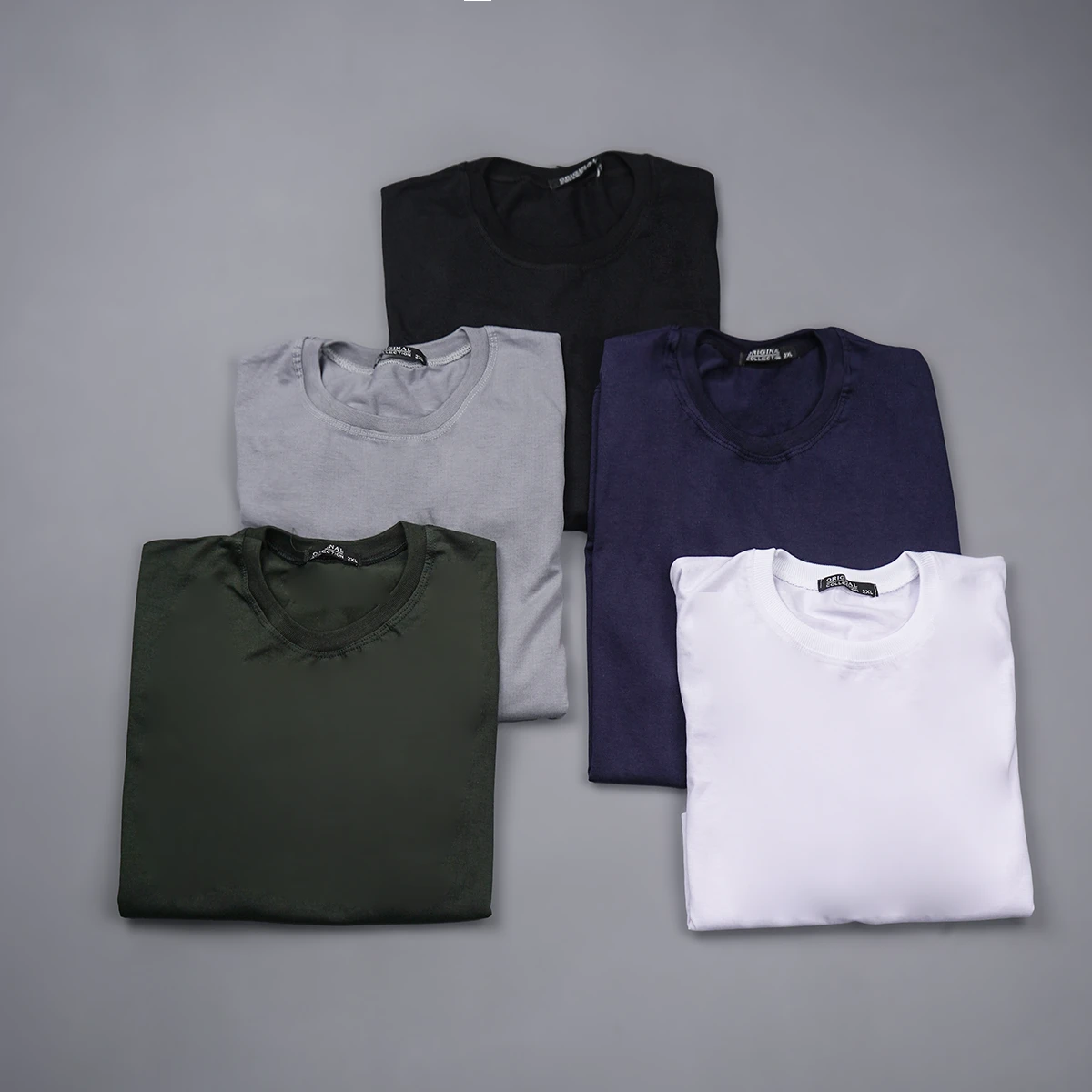 تیشرت ساده سفید مردانه مدل Edvan