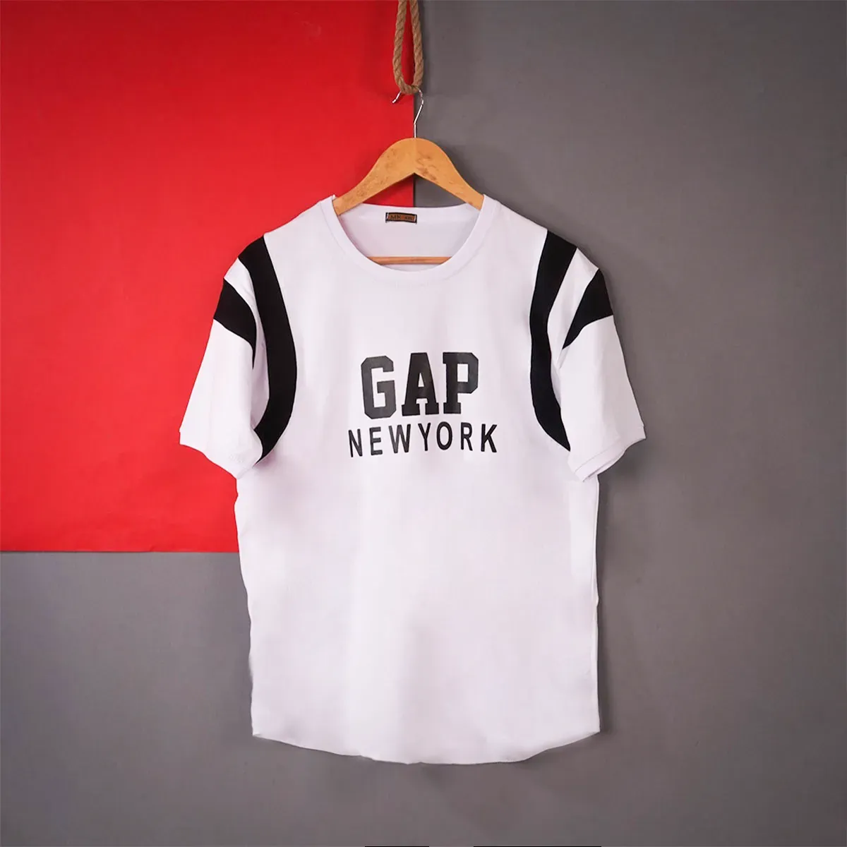 تیشرت مردانه سفید مدل GAP Newyork