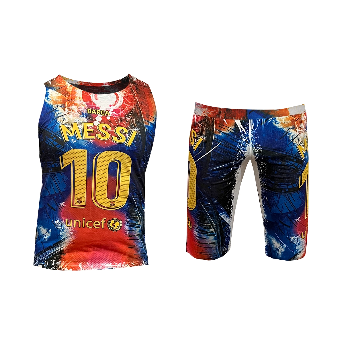 ست رکابی شلوارک مردانه مدل Messi