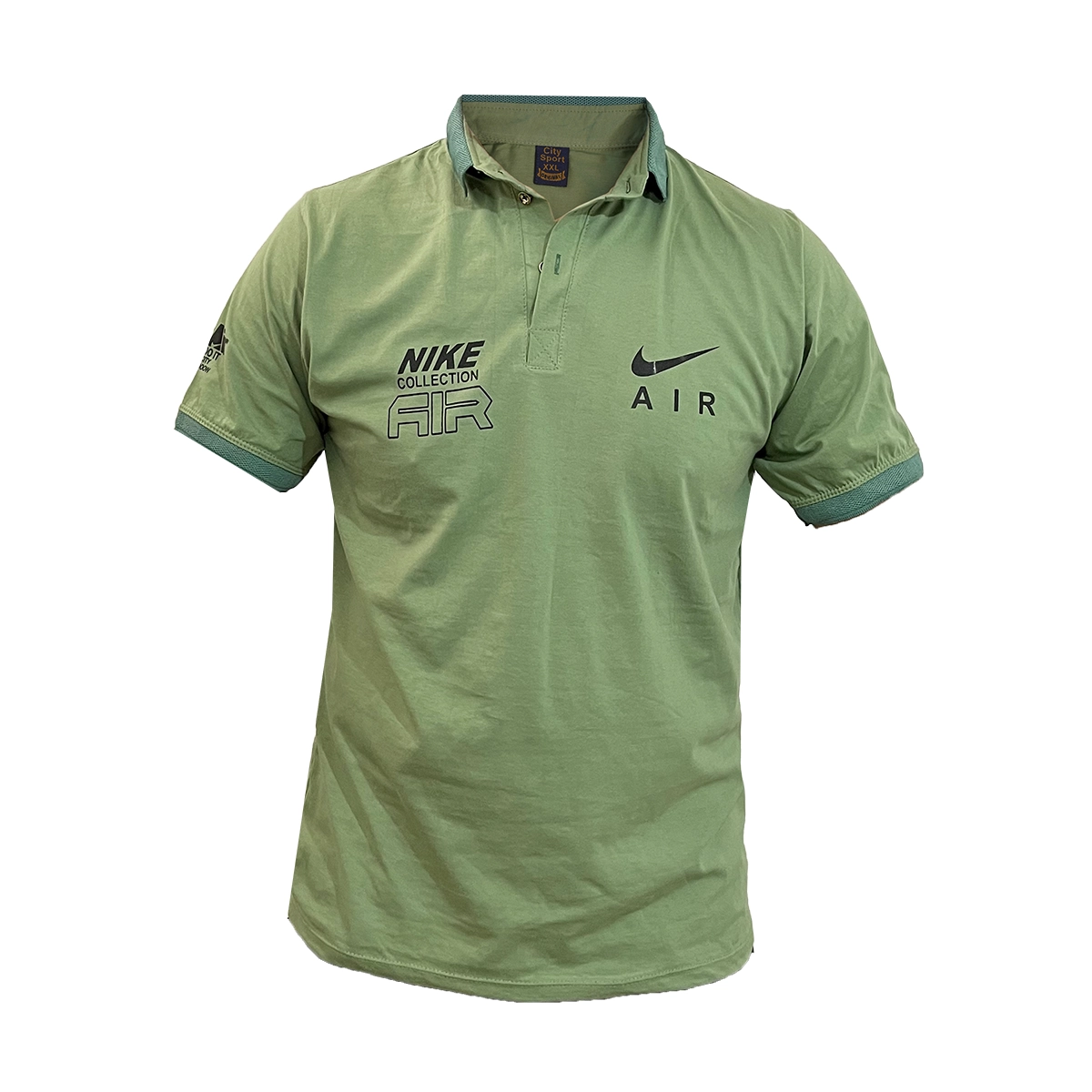 تیشرت مردانه سبز مدل nike air collection
