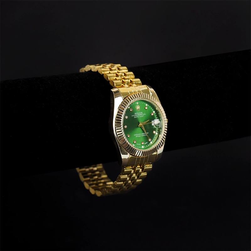 ساعت Rolex مردانه صفحه سبز مدل R12