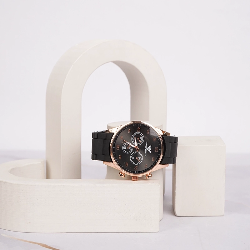 ساعت مچی مردانه مشکی مدل Armani