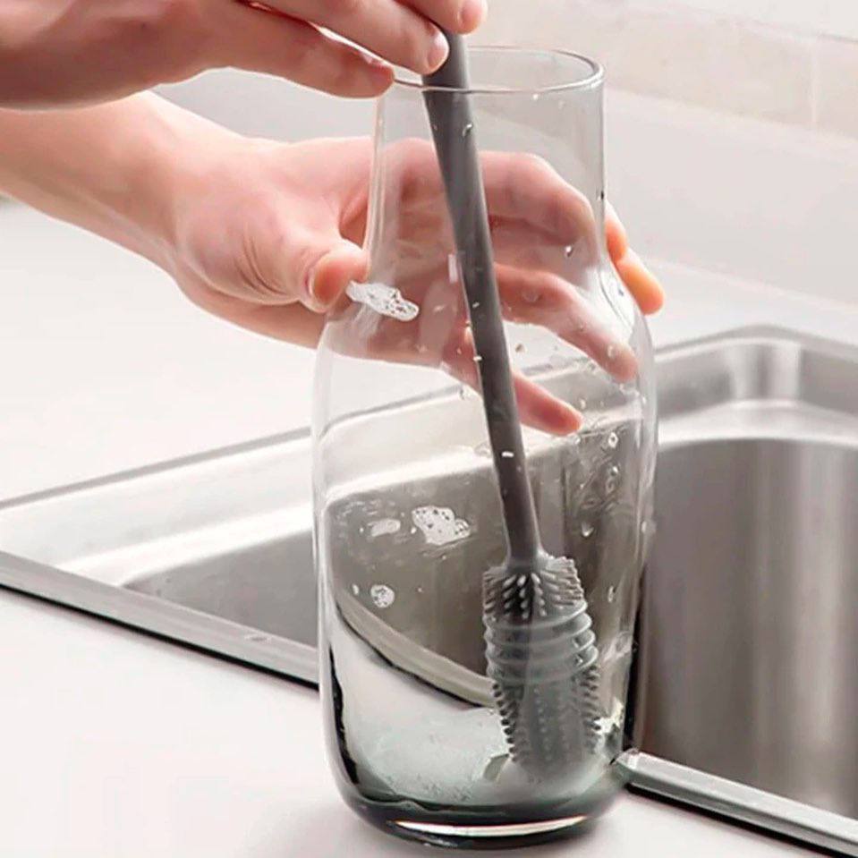 برس شستشوی بطری سیلیکونی