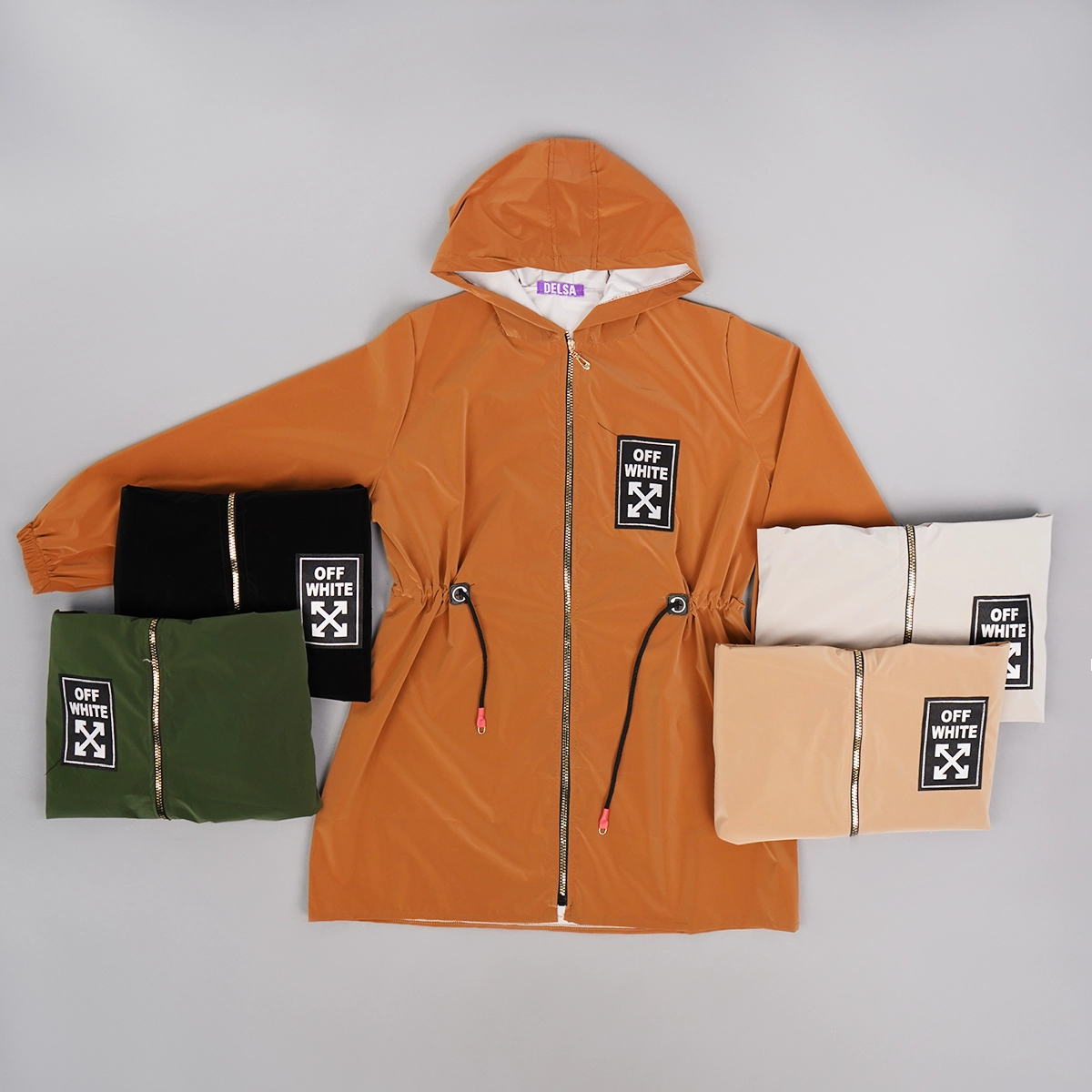 بارونی سلیکونی مشکی زنانه مدل Avina