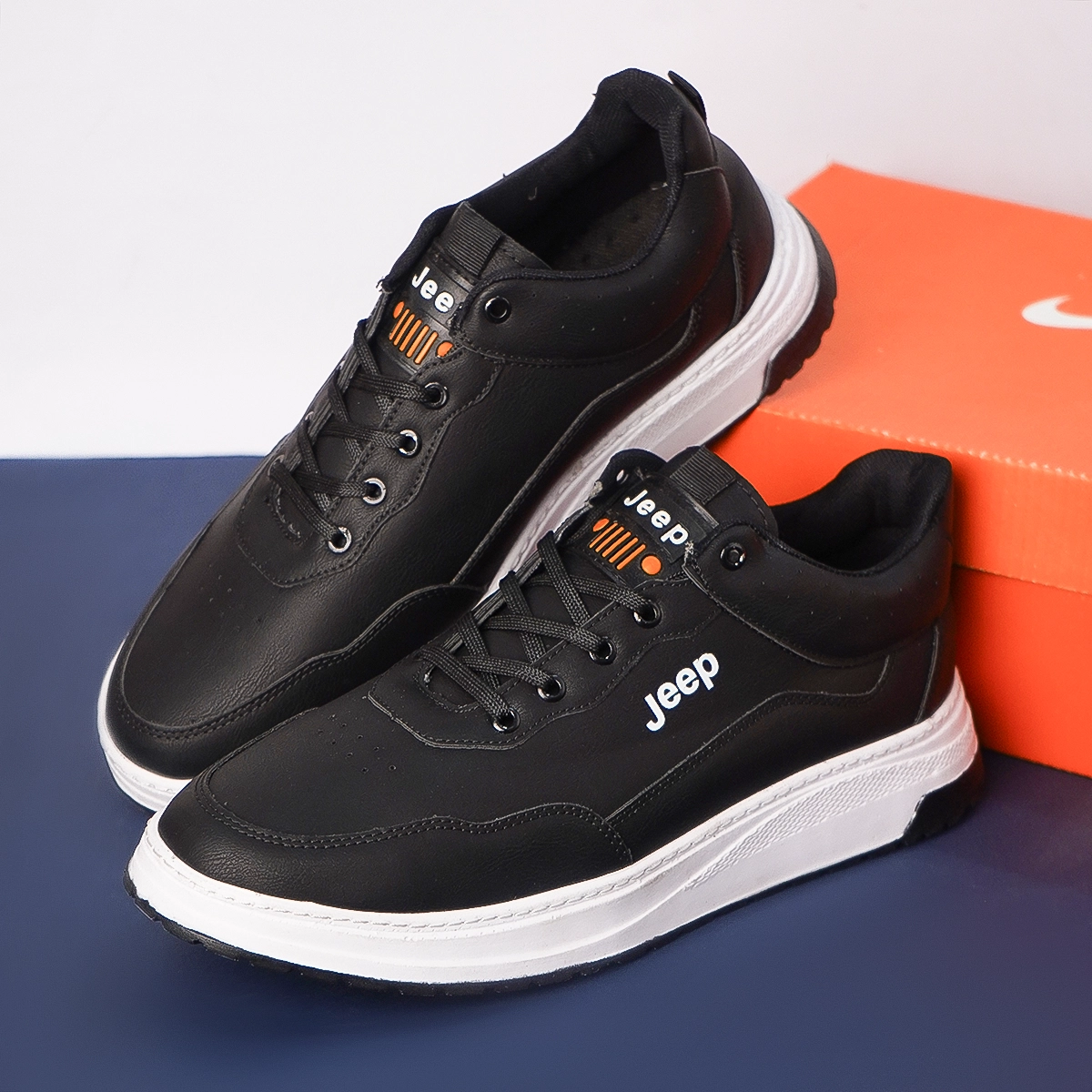 کفش اسپرت مردانه مشکی مدل jeep