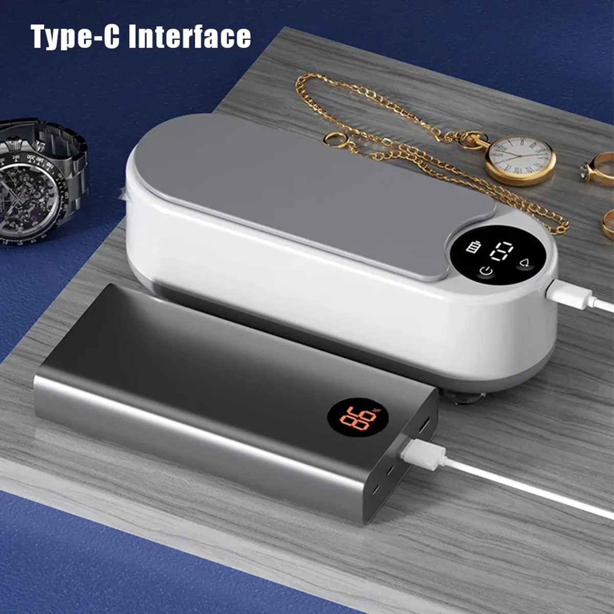 دستگاه خانگی تمیز کننده طلا و جواهرات