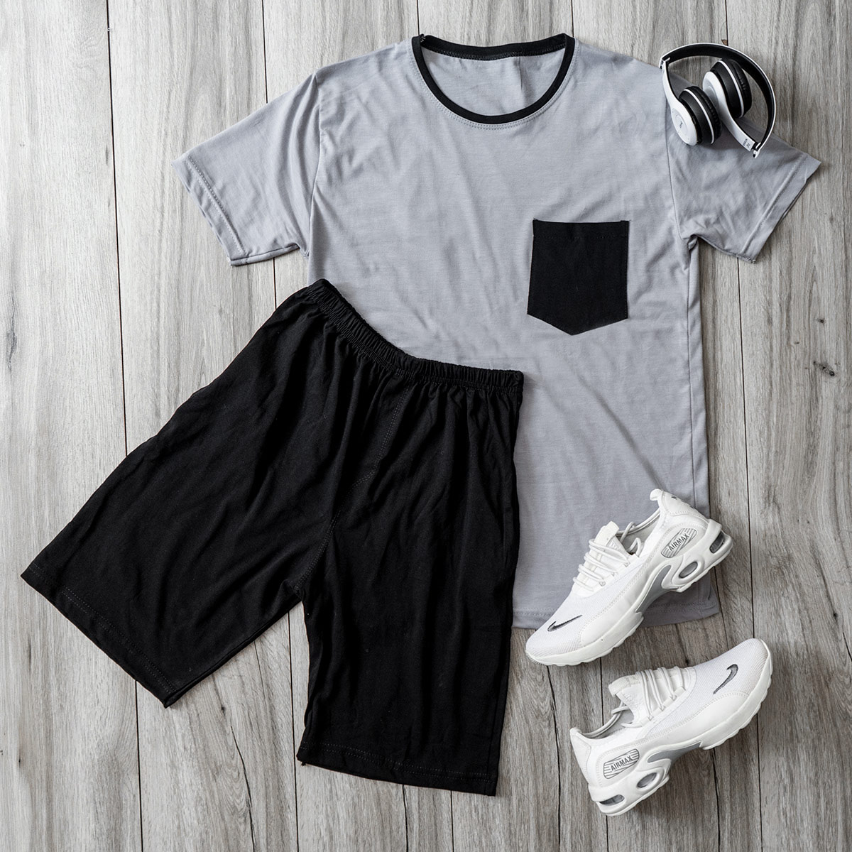 ست تیشرت شلوارک مردانه مدل Balin