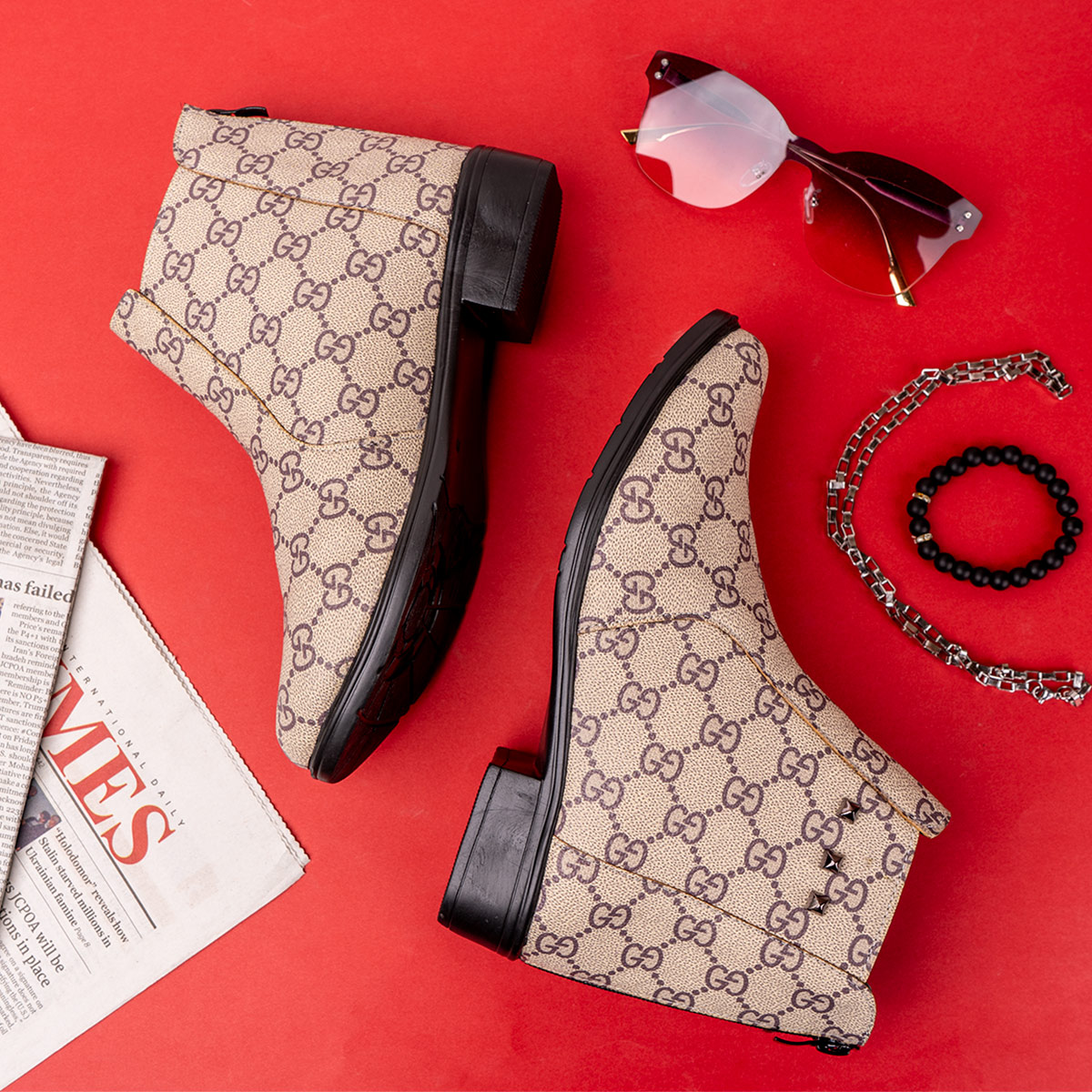 نیم بوت زنانه مدل Aysan