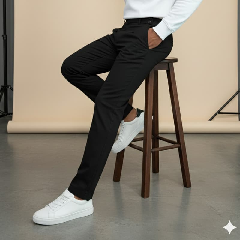 شلوار بنگال مام فیت مدل radin-مشکی