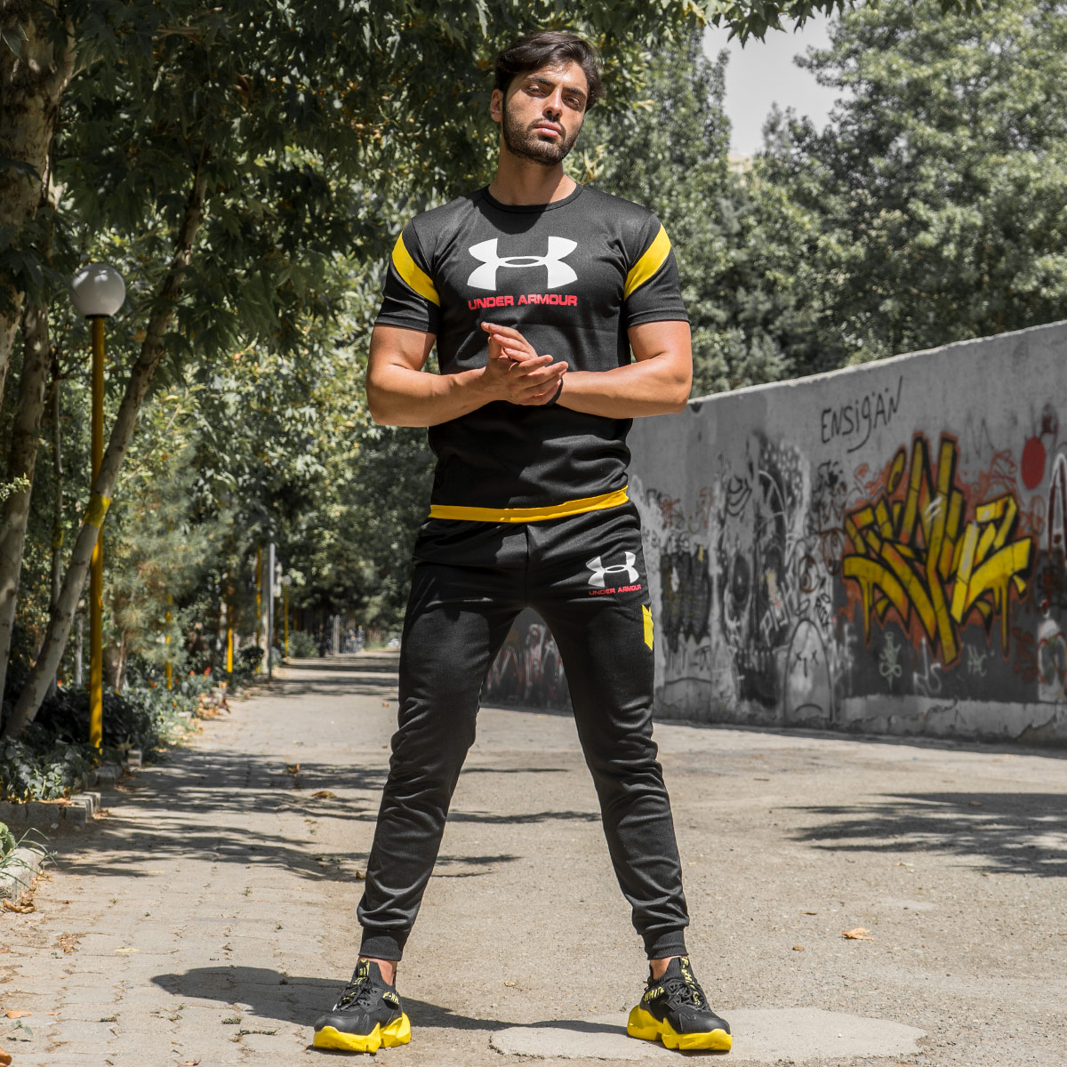 ست تیشرت شلوار Under Armour مردانه مدل Kamran