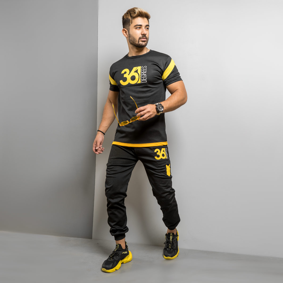 ست تیشرت شلوار 361Degrees مردانه مدل Parma