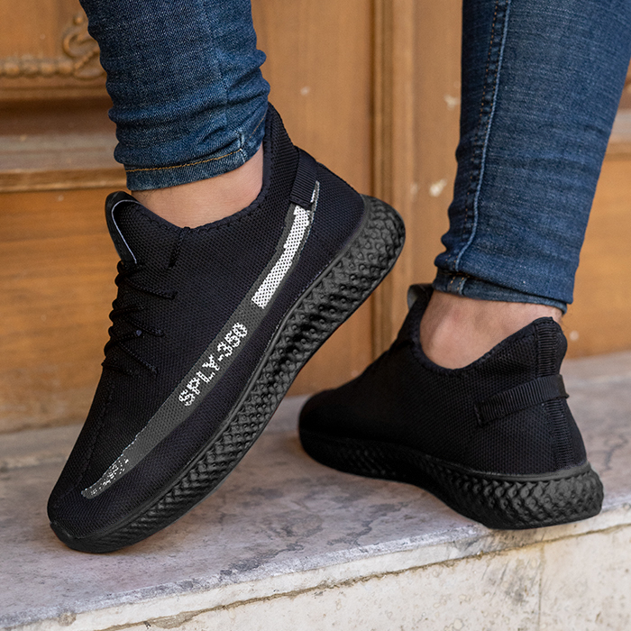 کفش ورزشی SPLY350 مشکی زیره مشکی مردانه مدلYogi