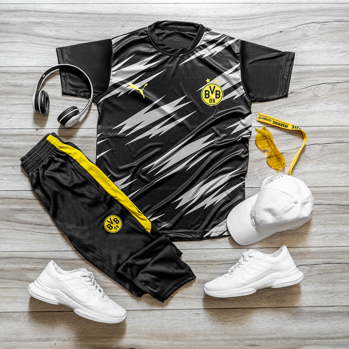 ست تیشرت شلوار مردانه دورتموندمدل K24