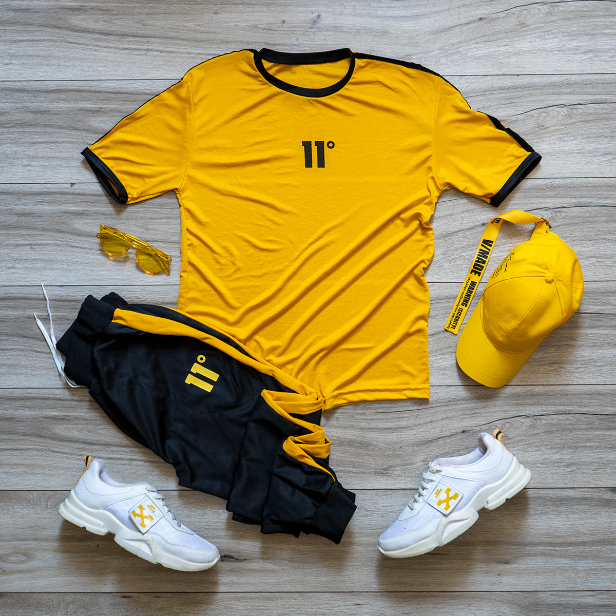 ست تیشرت شلوار 11degrees مردانه مدلFranco