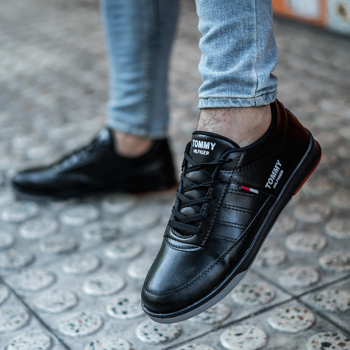 کفش Tommy مردانه مشکی مدلOpal